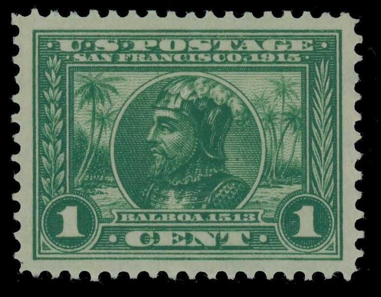 MOMEN: US STAMPS #397 MINT OG NH PSE GRADED CERT SUP-98