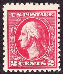 Scott 528A, Mint NH 2c Offset Type VI