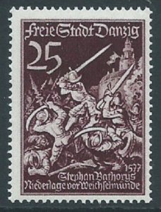 Danzig, Sc #235, 10pf MH