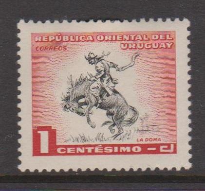 Uruguay Sc#606 MH