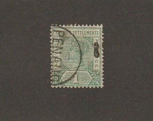 EDSROOM-9671 Straight Settlements 83 Used in Penang 1892-1899 CV$17.50
