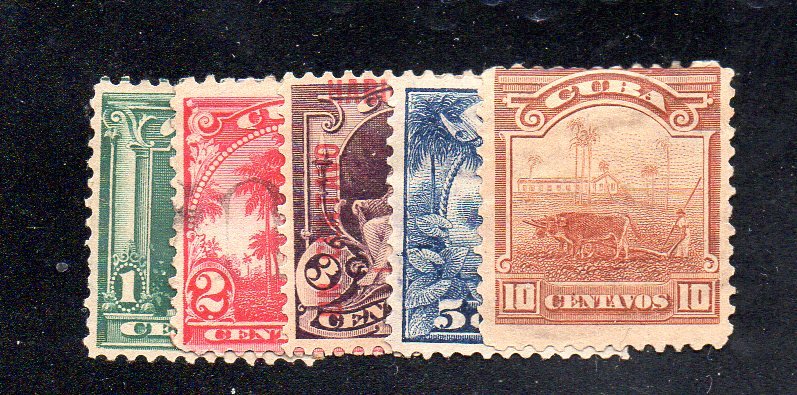 Cuba 227-231 Used Set