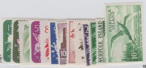 NORFOLK ISLAND 29-41 SET - MINT HINGED OG * NO FAULTS FANTASTIC! - T546