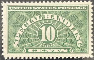 Scott #QE1 1928 10¢ Special Handling MNH OG F/VF