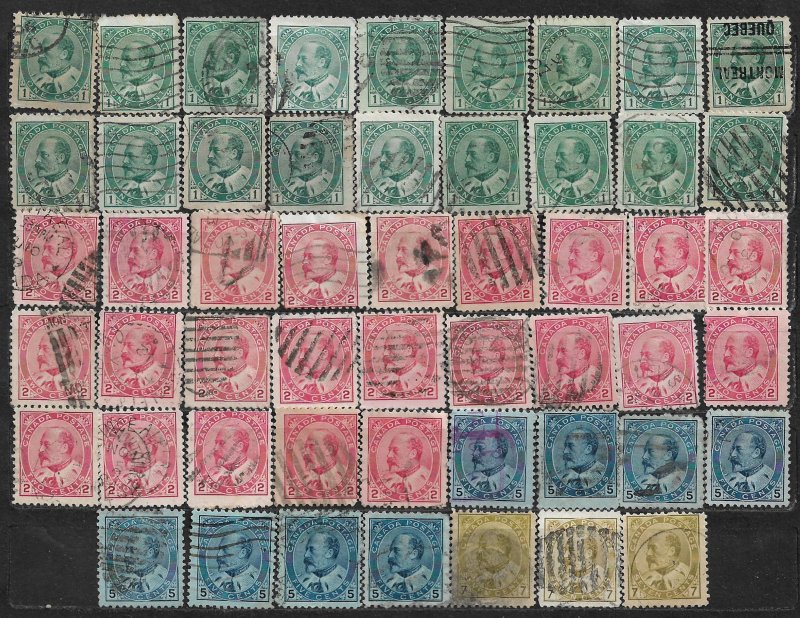 COLLECTION LOT OF 52 CANADA 1903+ STAMPS CV + $81 CLEARANCE