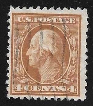 SC# 503 - (4c) -  Washington, brown, Used Single
