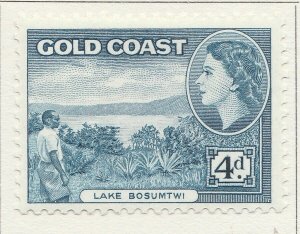 1953 GOLD COAST 4dMH* Stamp A4P40F40074-