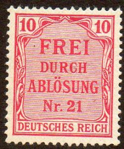 Germany  Scott  OL4  Mint