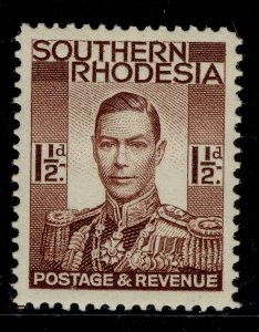 SOUTHERN RHODESIA GVI SG42 1½d red-brown M MINT.