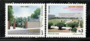 Pakistan 2005 Institute of Business Administration Karachi Sc 1064-65 MNH # 4222