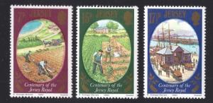 Jersey  #226-228 1980  MNH  Jersey Royal  potato