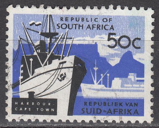 South Africa - 1962 50c Cape Town (No Wmk) (5700)