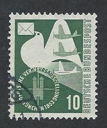 GERMANY SC# 699 EF U 1953