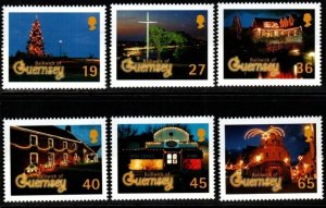 GUERNSEY SG928/33 2001 CHRISTMAS MNH