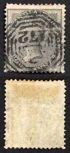 Singapore SGZ76 4a Black India with B172 postmark Cat 42 pounds