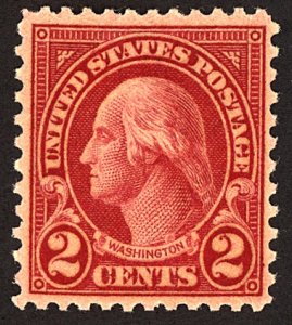 U.S. #634A MINT OG NH