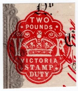 (I.B) Australia - Victoria Revenue : Impressed Duty £2