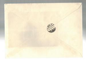 1935 Konigsberg Germany cover Ostropa Souvenir Sheet # B68