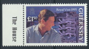 Guernsey  SG 680  SC# 558 MNH  Prince Charles Visit 1995  see scan      