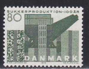 Denmark # 487, Mint LH