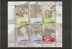 Albania 2006 Gjirocaster miniature sheet sg.MS3207 MNH