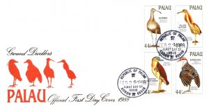 Palau, Worldwide First Day Cover, Birds