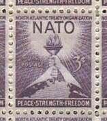1952 sheet, NATO 3rd anniversary, Sc #1008