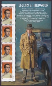 Scott #3152 Humphrey Bogart (Legends of Hollywood) Plate Block of 4 Stamps - MNH