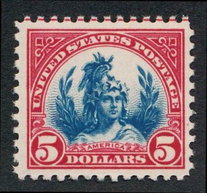 UNITED STATES (US) 573 MINT NH F-VF $5 