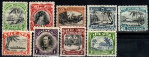 Niue #77-85   F-VF Unused CV $29.55 (X7101)