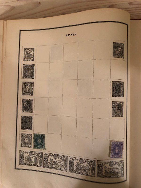 Modern Stamp Album Circa 1921