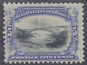 Scott #297 Mint PH OG VF