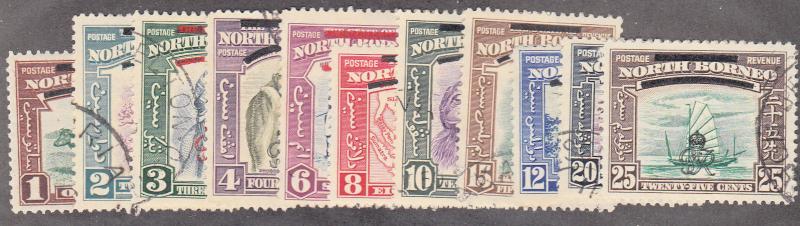 North Borneo - 1947 - SC 223-33 - Used