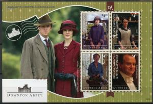 Grenada Grenadines 2014 MNH Downton Abbey 4v M/S II TV Series Stamps