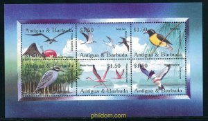280841 MNH ANTIGUA Y BARBUDA 2002 AVES