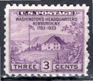 USA; 1933: Sc. # 727: Used Cpl. Set