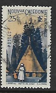 NEW CALEDONIA, 294, USED, CHIEFTAIN'S HOUSE