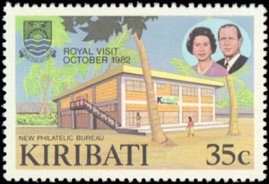 Kiribati #414-416, Complete Set(3), 1982, Royalty, Never Hinged