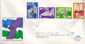 Netherlands, First Day Cover, Ships
