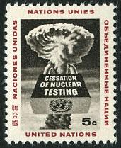 UN-NY 133 MNH  - Atomic Blast