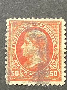 US Stamps - SC# 275 - Used  - Catalog Value = 40.00