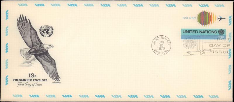 United Nations, New York, Postal Stationery