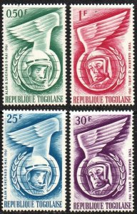 Togo Sc #417-420 Mint Hinged