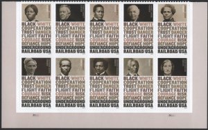 SC#5834-5843 (Forever) The Underground Railroad Plate Block of Ten (2024) SA