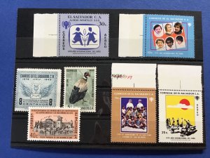 Salvador Mint Never Hinged Stamps R45385 