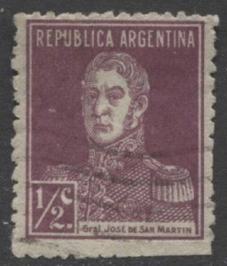 STAMP STATION PERTH Argentina #323 Definitive Used