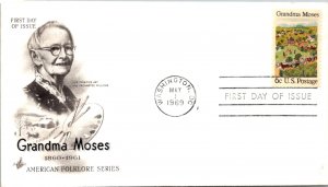 United States, District of Columbia, United States First Day Cover, Art