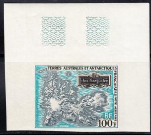FRENCH SOUTHERN ANTARCTIC  C21 - Imperf. T.A.A.F. No Yvert 20 Poste Aerienne
