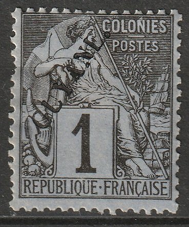 French Guiana 1892 Sc 18 MH*