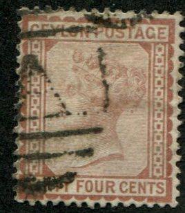 Ceylon SC#72 / SG#131 Victoria, 64c, canceled